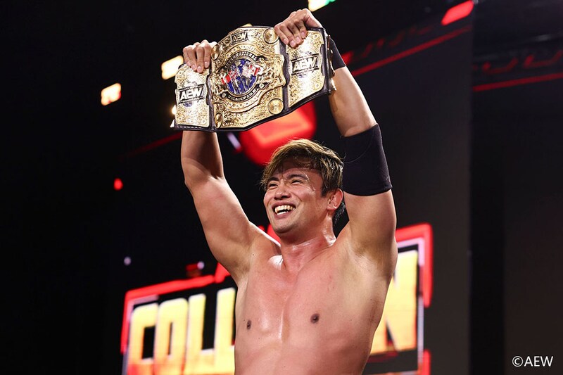 【AEW】オカダがインターナショナル王座防衛 ナイトに3ヵ月越し雪辱