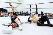 【NOAH】名古屋GHCタッグ戦へ最後の火花 OZAWAマイク締めで大放言、内藤は「彼との日々、楽しかった」