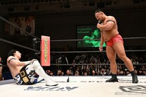 【DDT】飯野がKO-D無差別前哨戦で王者・上野に直接勝利 「そのベルト巻いてDDT最強って証明してやるよ」