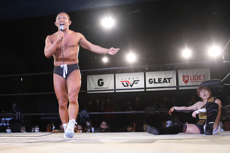 【GLEAT】リンダマンが王者・稔ピンでG-RUSH王座への挑戦を表明