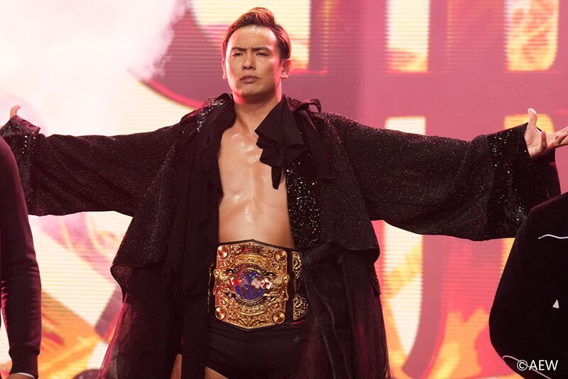 【AEW】オカダがインターナショナル王座防衛 “ザ・ラスカルズ"マイロン・リードに完勝