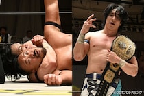 【DDT】上野が飯野との熱闘制してKO-D無差別V7 「何回でもこのベルトかけてやろうや」