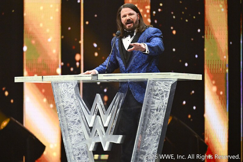 【WWE】AJスタイルズが殿堂入り式典でWWE残留を表明 「俺の仕事は次の“フェノメナール・ワン"を見つけること」