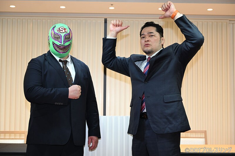 【DDT/新日本】『DDT×新日本 一面対抗戦』第2弾 6・8後楽園で開催 ササダンゴ軍と矢野軍が5対5勝ち抜き戦