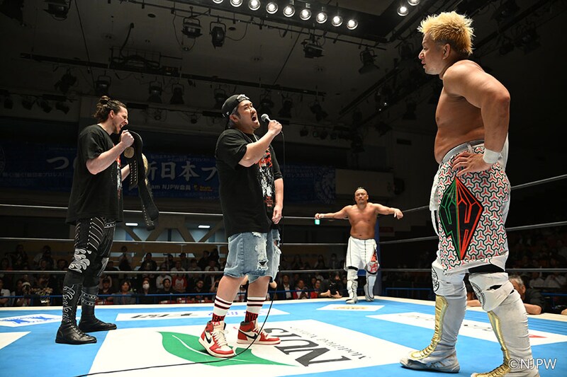 【新日本】毘沙門がオーカーン&HENARE撃破でIWGPタッグ挑戦権獲得 K.O.Bへ「空前絶後のハイ」予告