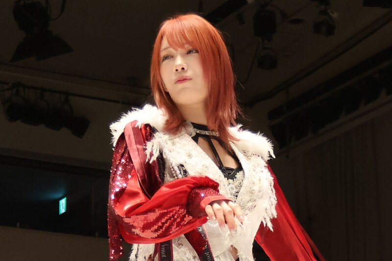 【スターダム】鹿島が現役ラストマッチで一日2勝 「大好きな人たちで試合ができて本当に幸せです」