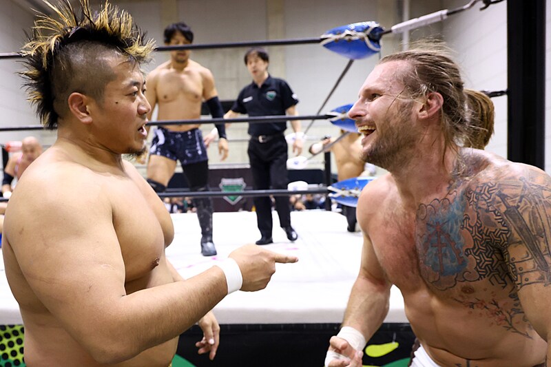 【NOAH】シェインが前哨戦3連勝もYoshiki「必ずサティスファイさせる」 稲畑はKENTAに“照準”