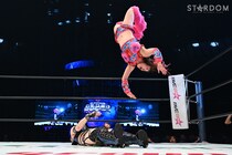 【スターダム】フワちゃんが涙のシングル初勝利 師・葉月直伝技で安納撃破の番狂わせ