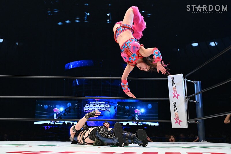 【スターダム】フワちゃんが涙のシングル初勝利 師・葉月直伝技で安納撃破の番狂わせ