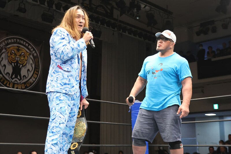 【ストロングスタイル】レジェンド王者・黒潮がシュレックとの防衛戦拒否も…平井代表の強権発動で5・27後楽園で対戦決定