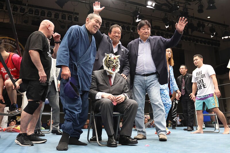 【ストロングスタイル】45周年・初代タイガーが藤波&藤原&前田と豪華トークショー 藤原の暴走にタジタジも「プロレス復活」に気持ちあらた