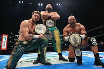 【新日本】オスプレイがNEVER6人タッグ戴冠 HENARE&オーカーンはIWGPタッグ王者K.O.Bに挑戦へ