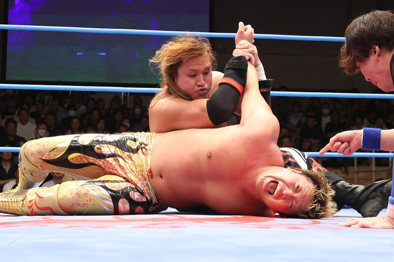 【全日本】三冠王者・宮原が真霜に痛恨ギブアップ負け 決勝T進出逃す「俺のチャンピオン・カーニバルは終わったのか…」