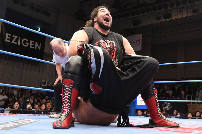 【全日本】レイが決勝T進出決定戦で真霜をこん身逆エビ葬 Aブロック2位通過でCC連覇に前進
