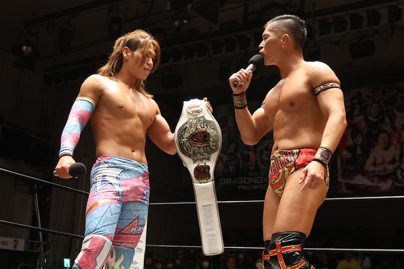 【DRAGONGATE】ブレイブ王者・田中の最多防衛タイ記録樹立に初代王者・土井が待った 6・5後楽園で挑戦決定