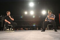 【UJPW】新日本・藤田とDDT・正田のトークショーで若手興行幕開け 互いに一騎打ち実現希望