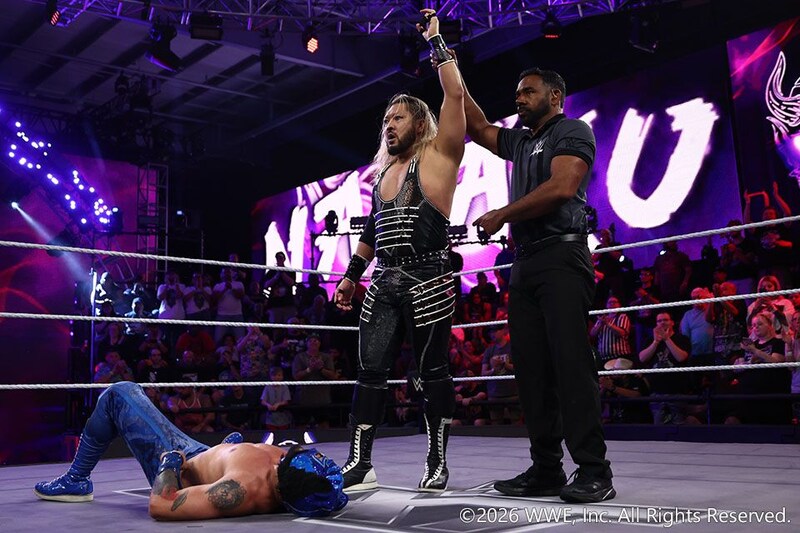 【WWE】NARAKUがNXTデビュー戦快勝 リンセ・ドラドをEVIL葬