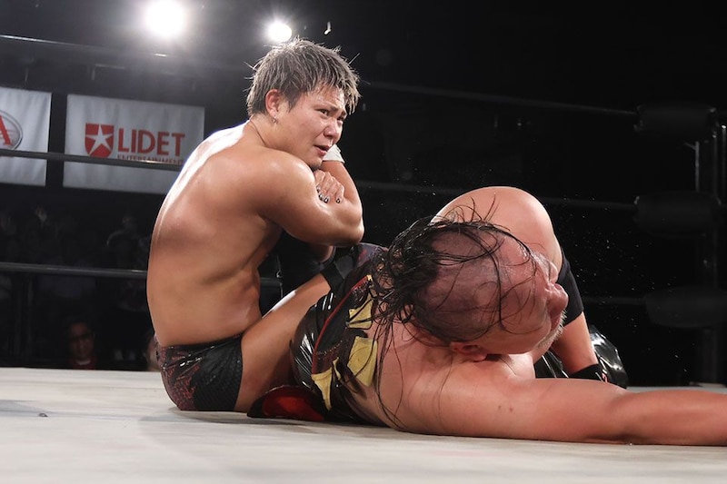 【GLEAT】G-INFINITY王者対決1回戦で実現 石田が熱戦同門対決制す