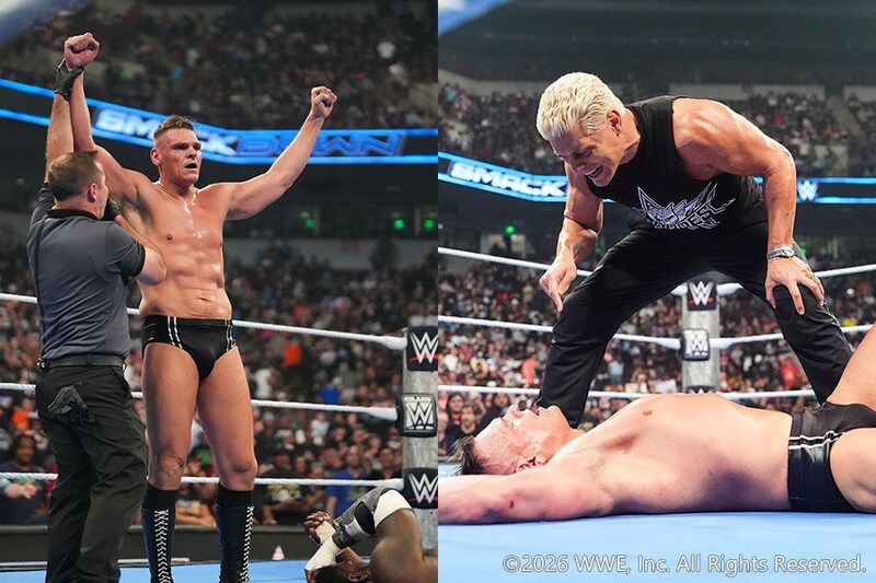 【WWE】グンターがキースとの統一WWE王座挑戦者決定戦制すも 王者コーディがクロスローズ葬で報復