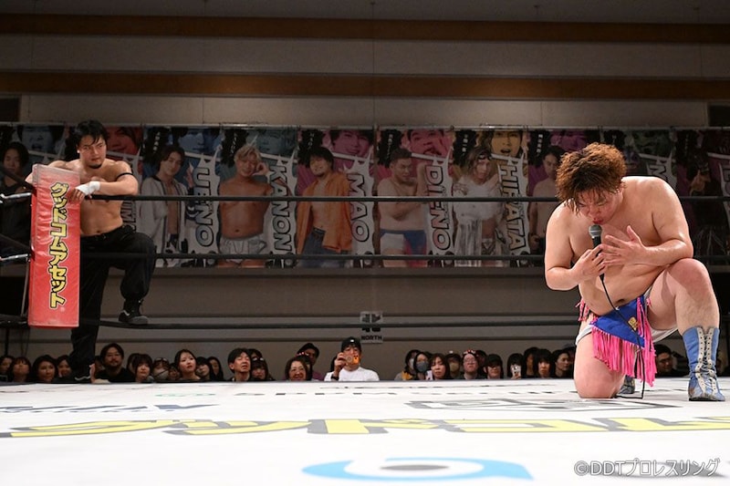 【DDT】KING OF DDT準決勝へディーノがMAOに直接勝利 「DDT所属同士で夢比べしましょう!」