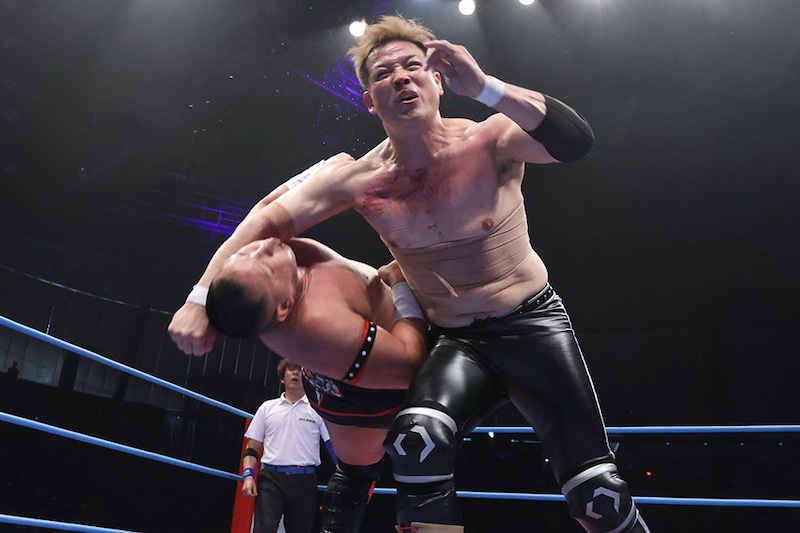 【全日本】ドリームゲート王者・菊田がCC準決勝敗退 手負いの潮崎とのラリアット対決で惜敗
