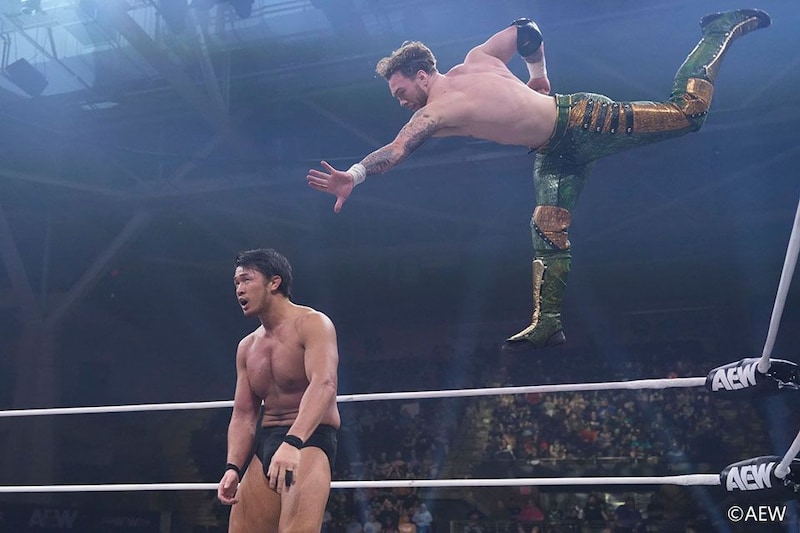 【AEW】オスプレイが柴田を熱戦撃破でジョーとのオーエン杯1回戦へ弾み