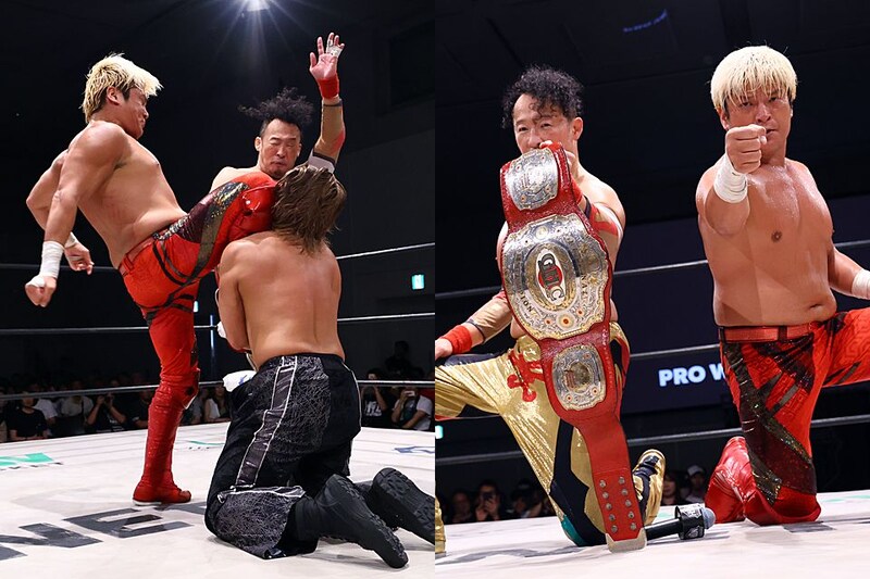 【NOAH】ダブル虎王でタダスケ粉砕 丸藤&拳王がT2000X狩りでタッグリーグ会心スタート