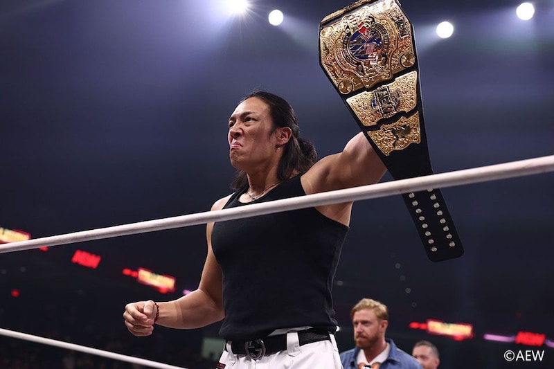 【AEW】インターナショナル新王者TAKESHITAがフレッチャーに対戦要求