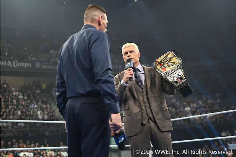 【WWE】2日後統一WWE王座戦へコーディがグンターと最後の舌戦、ゼインに通告「グンターの後、お前にも教訓を叩き込む」
