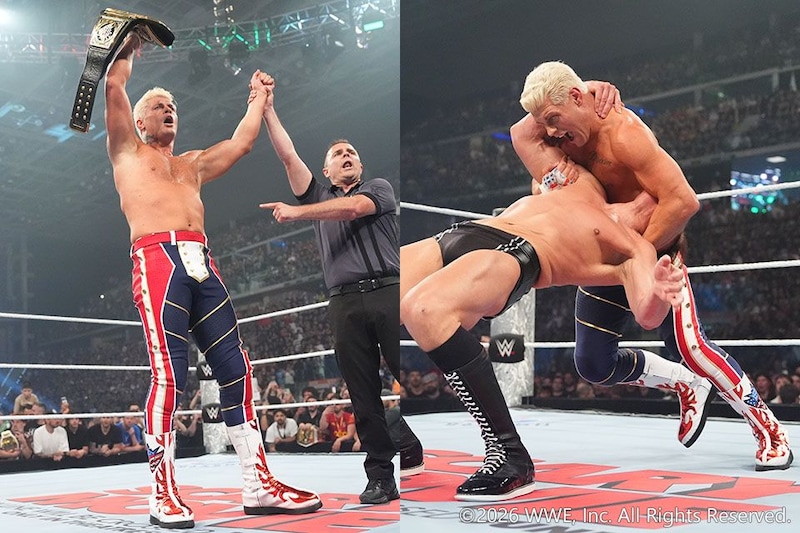 【WWE】コーディが統一WWE王座防衛 1年7ヵ月ぶり対決でグンター撃破