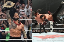 【WWE】レインズが世界ヘビーと一族の長の座を死守 トライバルコンバット戦でファトゥ返り討ち