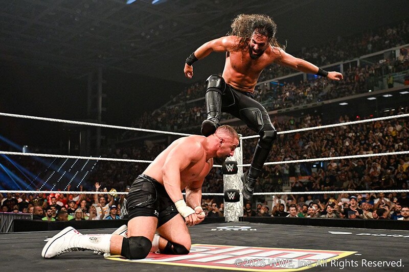【WWE】ロリンズが1ヵ月ぶり再戦でブレイカーに雪辱