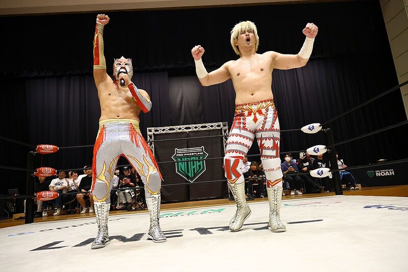 【NOAH】清宮&アレハ組のタッグリーグ出場が正式決定 東北3連戦変更カード発表