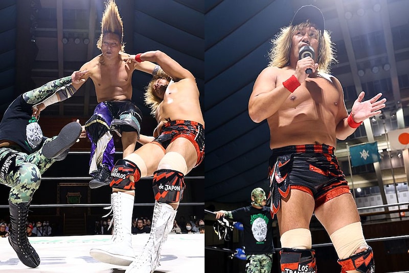 【NOAH】内藤&BUSHIがタッグリーグ突破王手 デスティーノ葬&盛岡大合唱締め