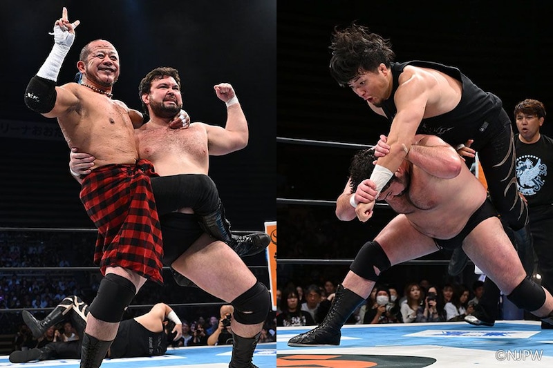 【新日本】ウルフが黒帯絞め狙いの成田を返り討ち 葛西は初合体で好感触、タッグリーグ出場に色気