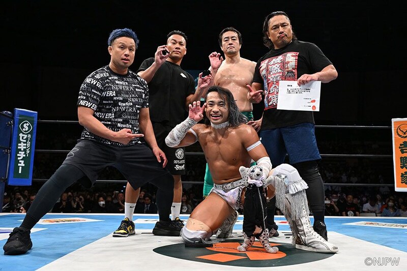 【新日本】豹が後藤革命軍援護でみょんみょん奪還 YOHとのJr.タッグリーグ戦出場を希望