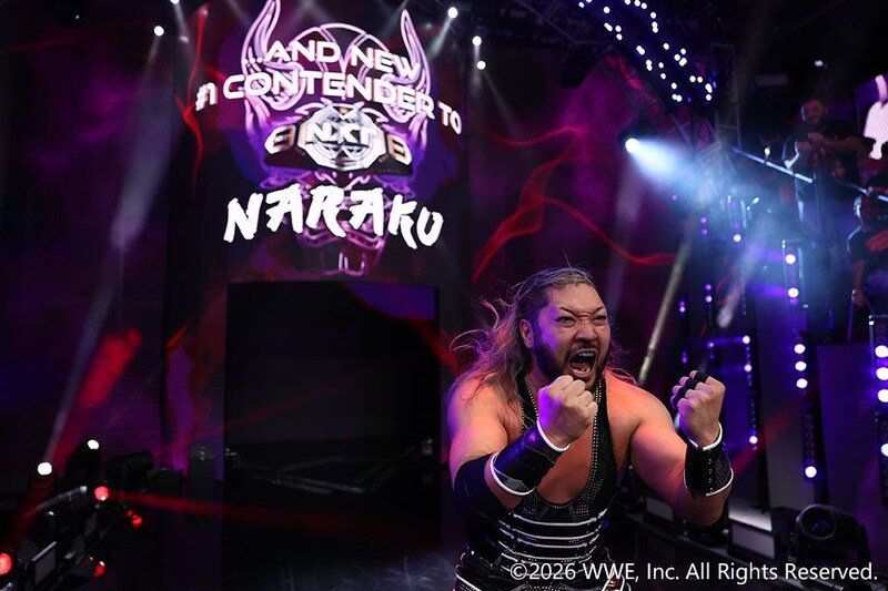 【WWE】NARAKUがルークとの挑戦者決定戦制してNXT王者ディアンジェロと対決へ