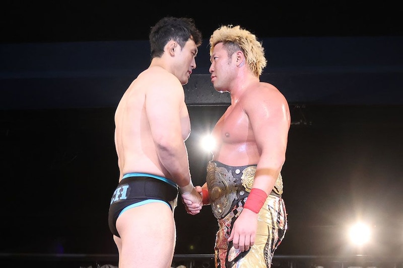 【全日本】三冠王者・宮原が最終前哨戦で快勝 鈴木の“凄い試合”要求に握手で同意