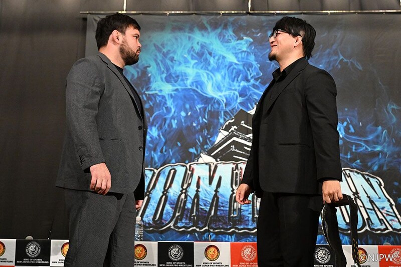 【新日本】4ヵ月ぶりNEVER再戦へウルフ「大阪の借りは大阪でしか返せない」、成田は「防衛確定」断言