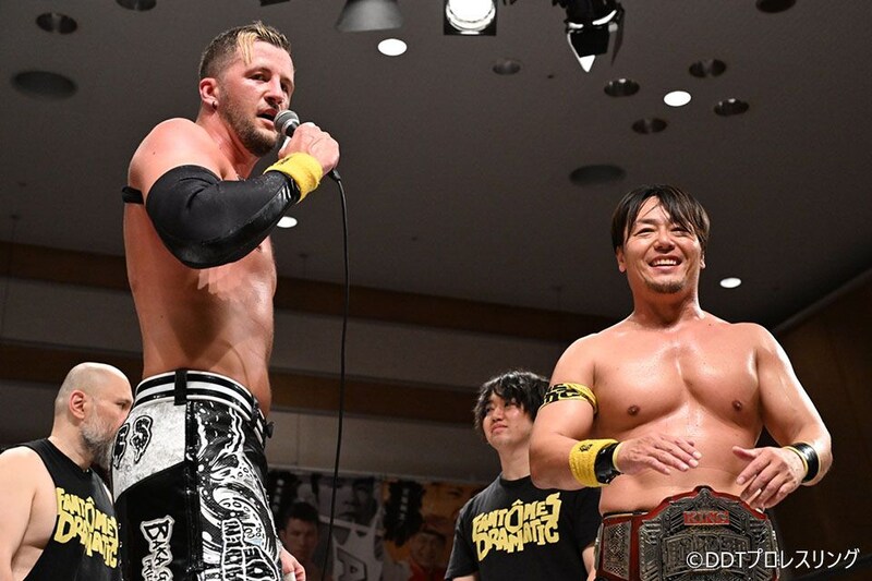 【DDT】DDT参戦7周年クリスがKO-Dタッグ前哨戦快勝 「ずっとDDTにいます!」