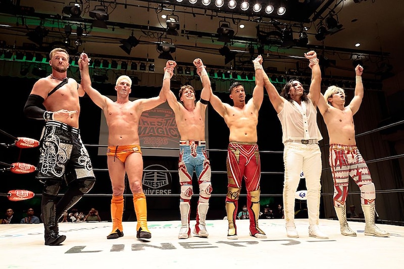 【NOAH/WRESTLE MAGIC】ザック&クリス&マンテの強豪外国人トリオがWMメイン締め “MAGIC三銃士"清宮も「強すぎるでしょ!」