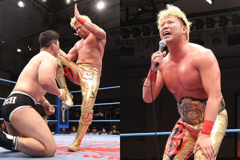 【全日本】宮原がCC覇者・鈴木返り討ちで三冠熱闘V7 最多防衛記録更新を視野に