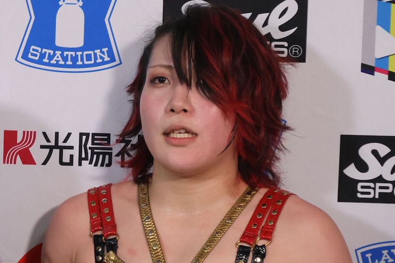 【スターダム】詩美が再会対決・上谷を粉砕、スターダム再入団を宣言