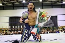 【NOAH】故郷で大激闘…15周年・Eitaが地元でGHCジュニア3度目戴冠! HAYATA指名で「まだまだ俺は動いていく」