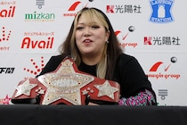 【スターダム】ワールド新王者・すずが所信表明 「考えるより先に行動」モットーに再入団・詩美とのV1戦決定