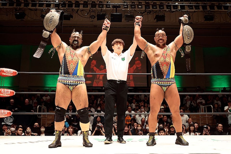【NOAH】ついに内藤&BUSHI陥落…“情熱MAX”征矢&飯野がGHCタッグ戴冠も屈辱 北宮&杉浦が襲撃表明