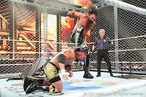 【WWE】ロリンズがブレイカーと今年3度目の一騎打ちで金網戦制す
