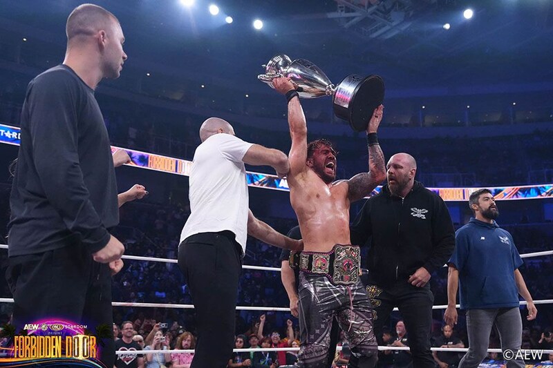 【AEW/新日本】オスプレイが血染めの死闘制してオーエン杯優勝 8・30ロンドンでAEW世界王座挑戦へ