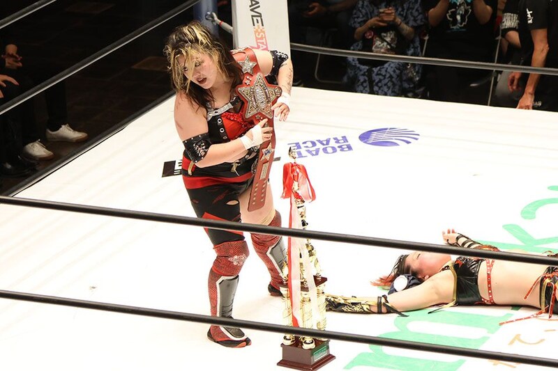 【スターダム】すずが激闘制してワールド王座V1 再入団・詩美に「おかえり!」
