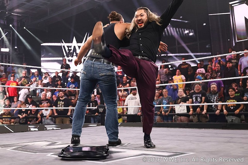【WWE】NARAKUがNXT王座再挑戦実現へ王者ディアンジェロ襲撃の実力行使